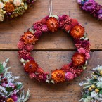 Színes vesszőkoszorú